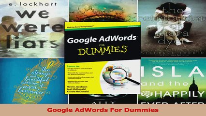 Google AdWords For Dummies Read Online