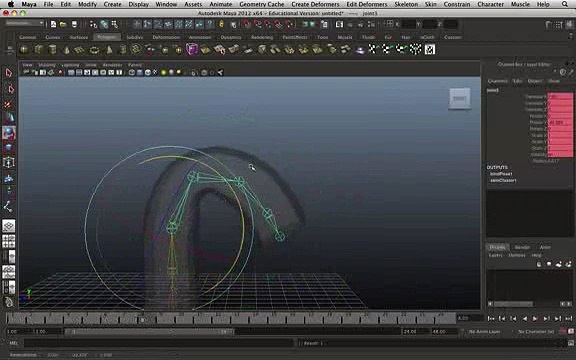 Aula De Animação 3d (maya) - Princípios Básicos Clip13-81