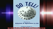 Do Tell Stories by Atheists and Agnostics in AA
