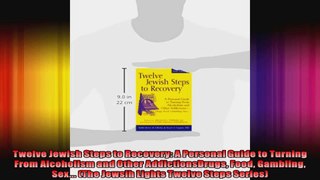Twelve Jewish Steps to Recovery A Personal Guide to Turning From Alcoholism and Other