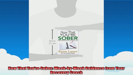 Now That Youre Sober WeekbyWeek Guidance from Your Recovery Coach