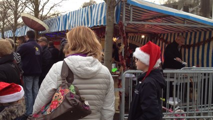 Ambiance au marché de Noël