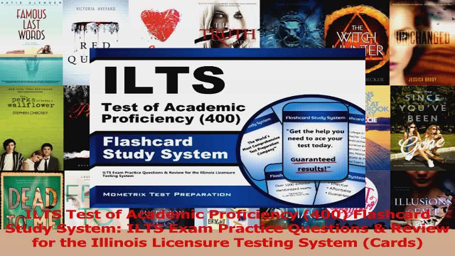 ILTS Test of Academic Proficiency 400 Flashcard Study System ILTS Exam Practice PDF