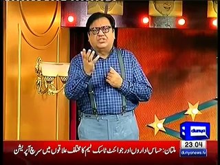 Hasb e Haal - 18 December 2015 _ Azizi as Ahmad Raza Khan Kasuri
