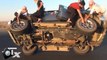 Arabs Crazy car stunt- brave nation