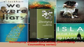 PDF Download  Developing Gestalt Counselling Developing Counselling series Read Full Ebook
