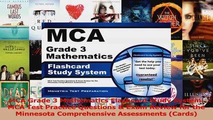 MCA Grade 3 Mathematics Flashcard Study System MCA Test Practice Questions  Exam Review Read Online