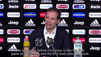 Carpi-Juventus, la conferenza di Allegri - Allegri's press conference