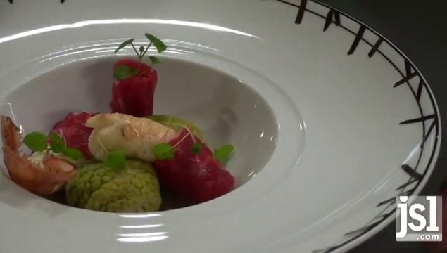 Recette de Noel de Patrick Bertron chef du relais Bernard Loiseau à Saulieu