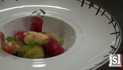 Recette de Noel de Patrick Bertron chef du relais Bernard Loiseau à Saulieu