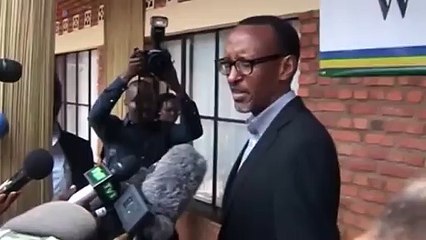 When asked if he is grooming a successor, the only answer Kagame could offer was to ask the journalist if she wants to apply.