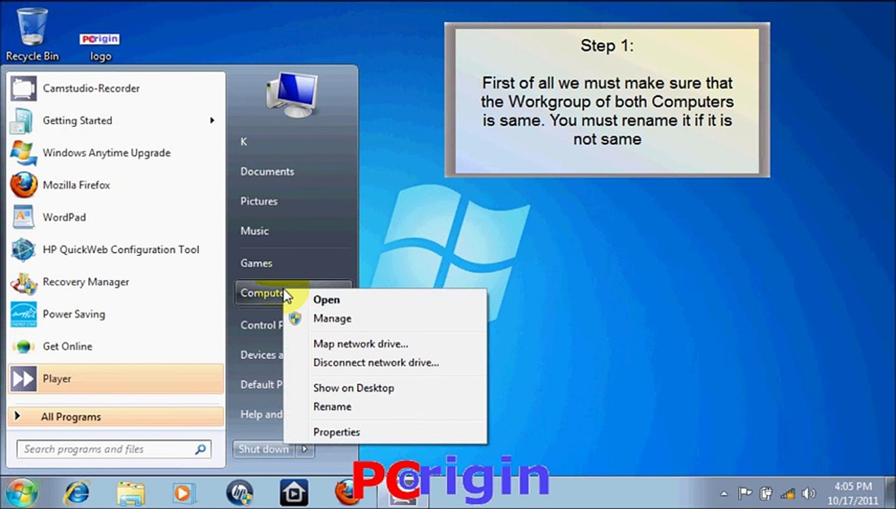 How To Setup a LAN Connection in Windows 7