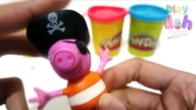 Episodes (TV Program) 4 Peppa Pig Play Doh Cans Surprise Eggs Toys toys