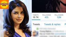 Priyanka Chopra Becomes Asias 3rd Most Followed Woman On Twitter | Bollywood Asia