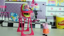 porquinha peppa Pig George e Familia Peppa em Portugues Disney TOP toys Brasil Toys