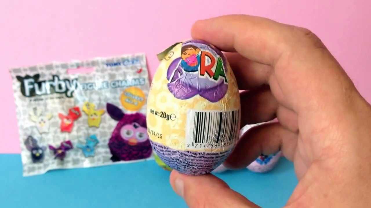 Dora das Forscher Hallo Kitty Gefrorene Furby Kiddy Überraschungseier Spielzeugauswahl