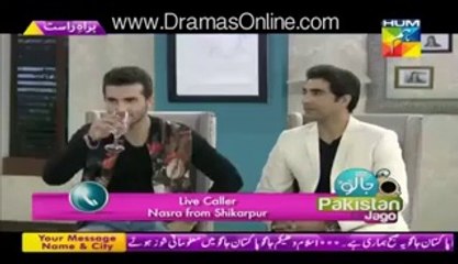 A Live Caller Shocked Sanam Jung in a Live Show