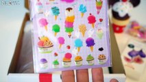 Kawaii Ice Cream Themed August Q-Box Unboxing