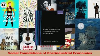 Read  Social Foundations of Postindustrial Economies PDF Free