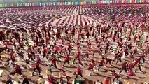 36000 students of shaolin tagou, the biggest childdren fighting