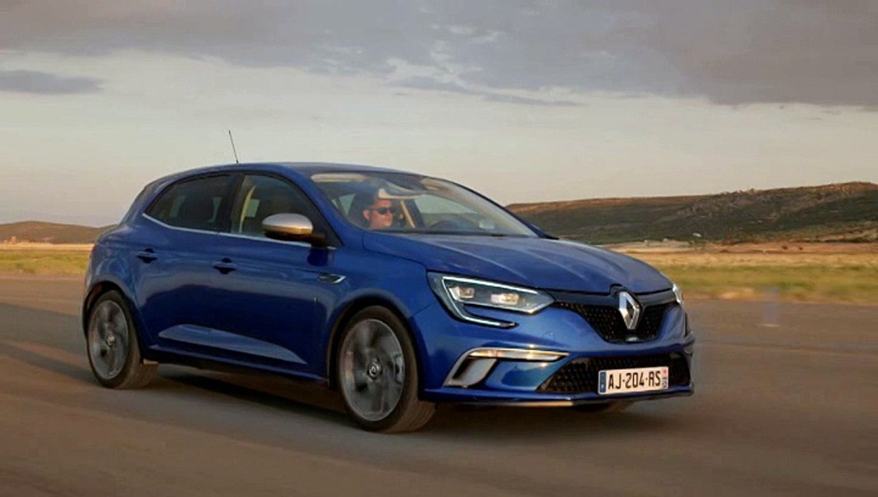 Nouvelle Renault Mégane GT 2016 dynamique / Renault Megane GT test drive 2015
