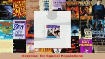 Download  Exercise  for Special Populations Ebook Online