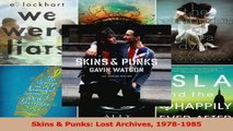 Download  Skins  Punks Lost Archives 19781985 PDF Free