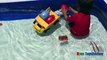 EGG SURPRISE TOYS playtime in the pool Spiderman Frozen Elsa Disney McQueen Ryan ToysReview