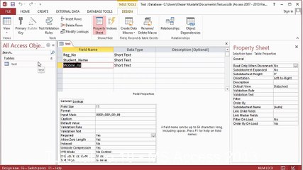 Tutorial no.18 - MS Access 2013
