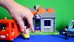 Fireman Sam Rescue Police Station Fire!!!! Peppa Pig Fire Engine Story Kids Animation