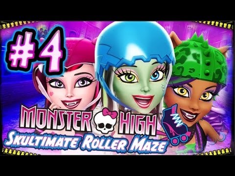 ☆ Monster High: Skultimate Roller Maze Walkthrough Part 4 (Wii, 3DS, DS) Full Gameplay ☆