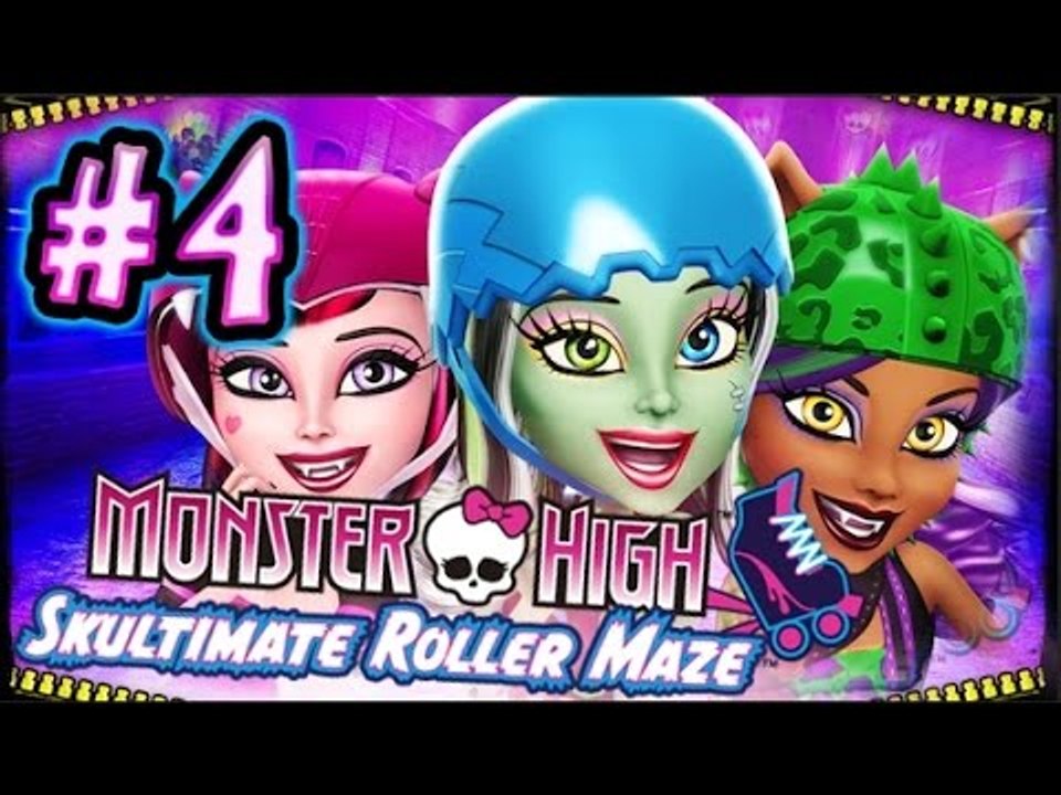 ☆ Monster High: Skultimate Roller Maze Walkthrough Part 4 (Wii, 3DS, DS) Full Gameplay ☆
