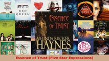 PDF Download  Essence of Trust Five Star Expressions Read Online