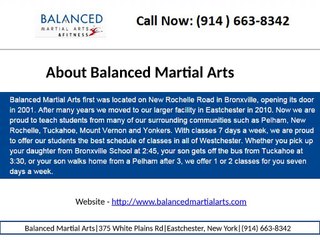 Family Martial Arts-Balanced Martial Arts