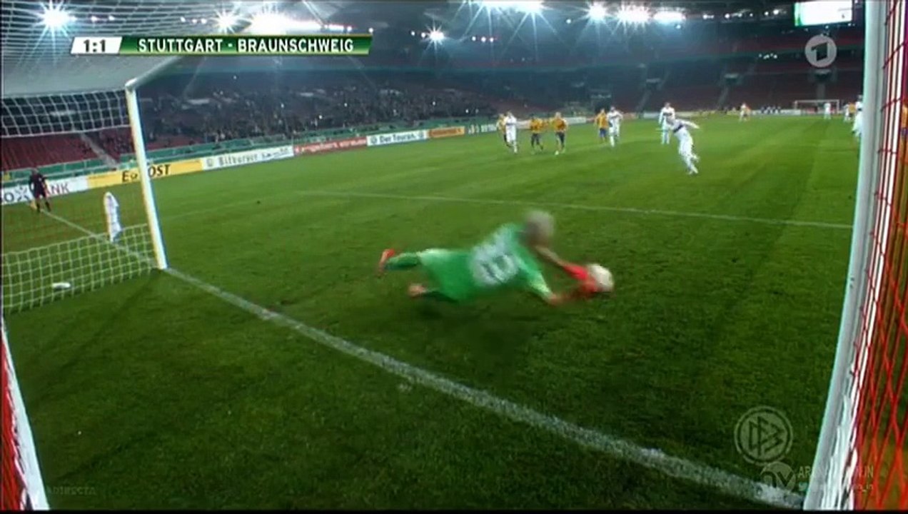 VfB Stuttgart 3 – 2 Eintracht Braunschweig (DFB Pokal)