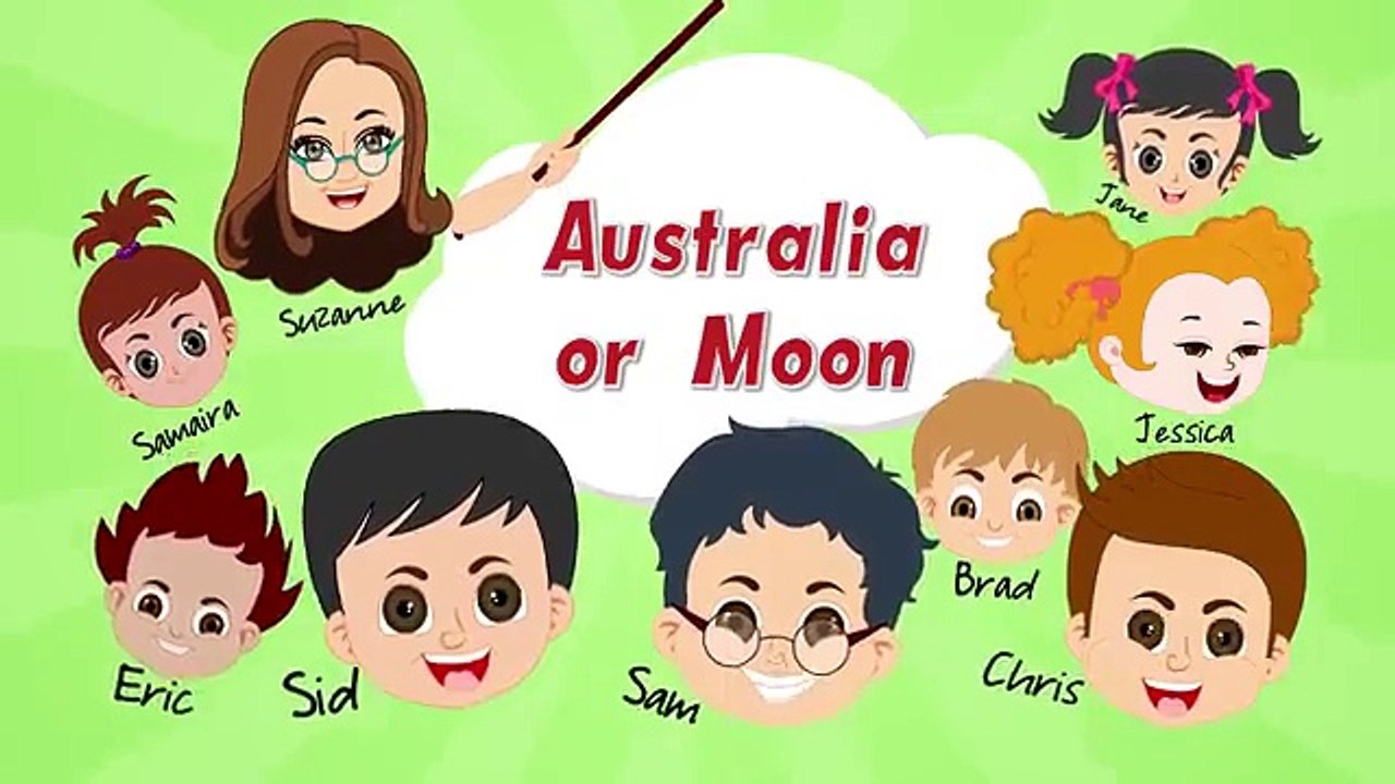 Funny Classroom Joke - Australia or The Moon