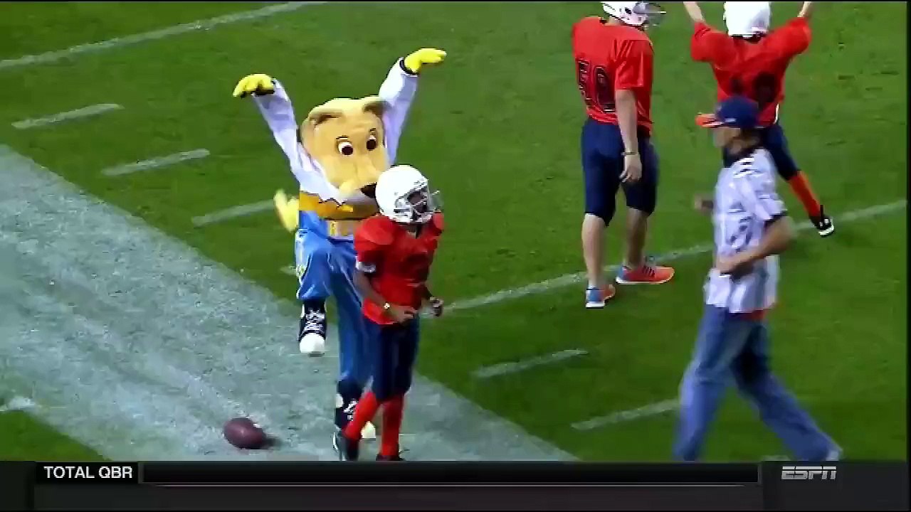 The mascots don't play when it's footbal time