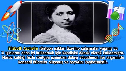 Bilim Uğruna Hayatını Kaybeden İnsanlar