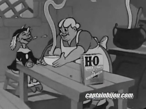 1950s H-O OATS ANIMATED COMMERCIAL