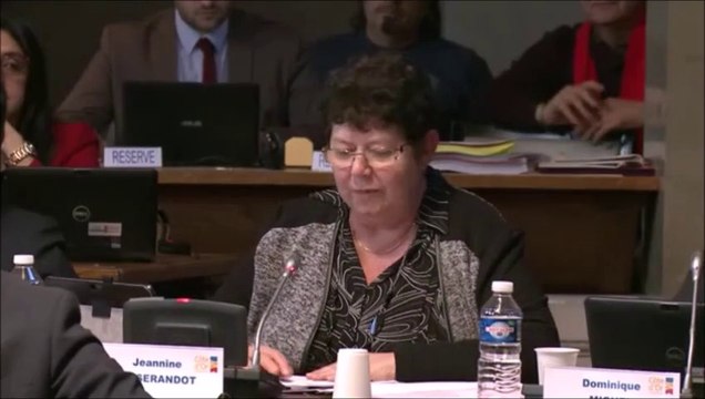 Jeannine TISSERANDOT. BP 2016 des routes départementales et infrastructures. Décembre 2015