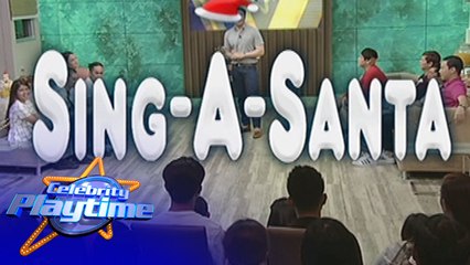 Celebrity Playtime: Sing-A-Santa