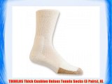 THORLOS Thick Cushion Unisex Tennis Socks (3 Pairs) XL