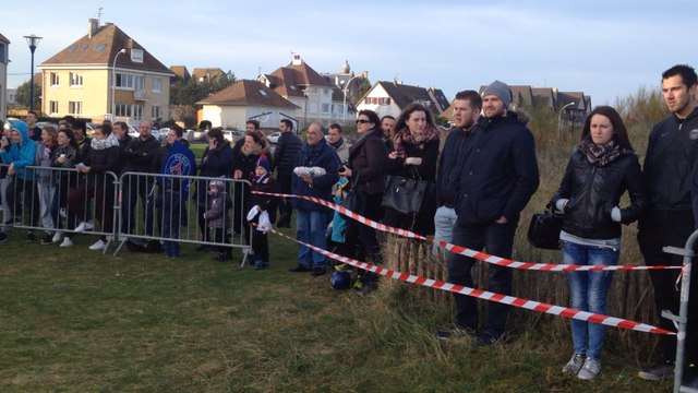 Caen - PSG : la foule à Ouistreham pour voir les Parisiens avant la rencontre