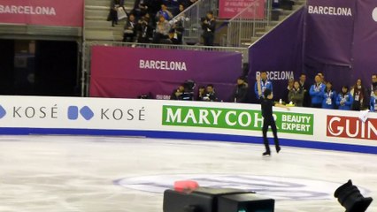 【羽生結弦】20151210 公式練習曲かけ Yuzuru Hanyu SP Practice [Ballade No.1 Op 23]