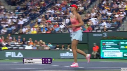 Maria Sharapova's best points in 2015