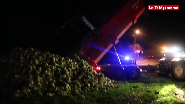 Légumiers. Des choux-fleurs déversés au Pont de la Corde