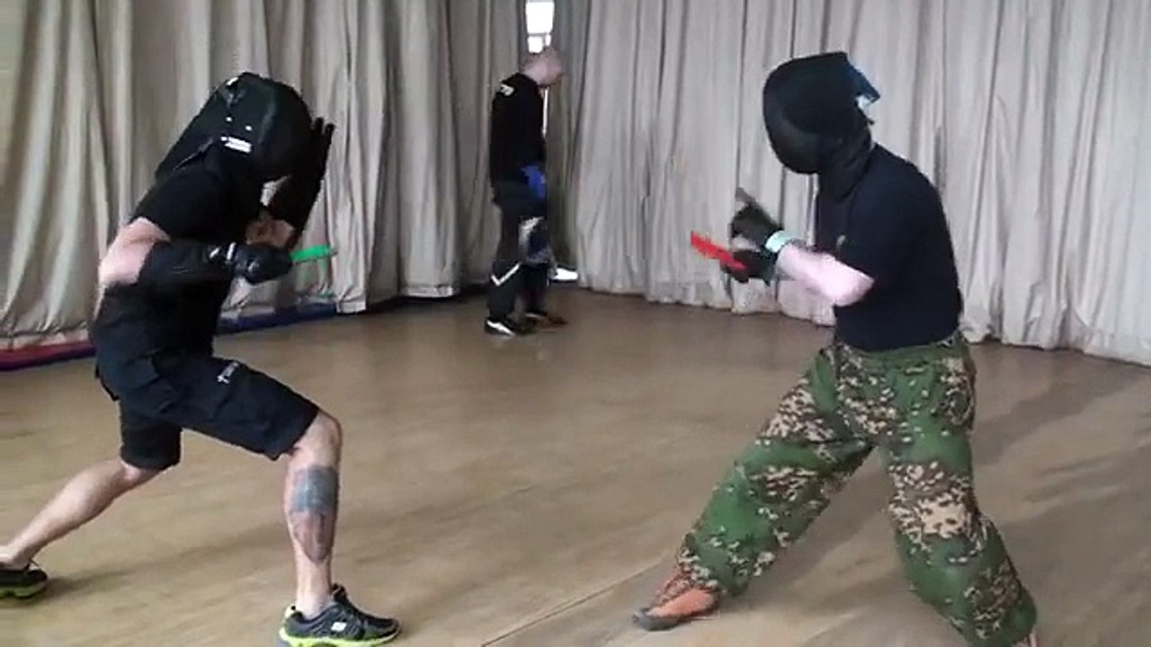 Спарринги 2013 год! Спорт нож Толпар СПАС