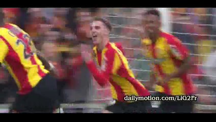 Benjamin Bourigeaud Goal - Lens 1-0 Bourg Peronnas - 19-12-2015