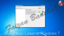 Install & Run Kali Linux in Windows