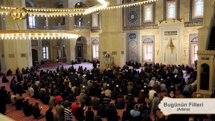 218) Bugünün Filleri - Adana Sabancı Merkez Camii - Nureddin YILDIZ